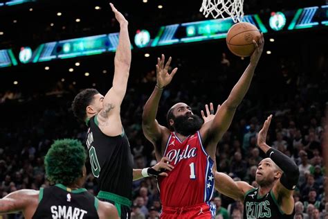 76ers’ Embiid doubtful; Celtics vow adjustments for Game 2